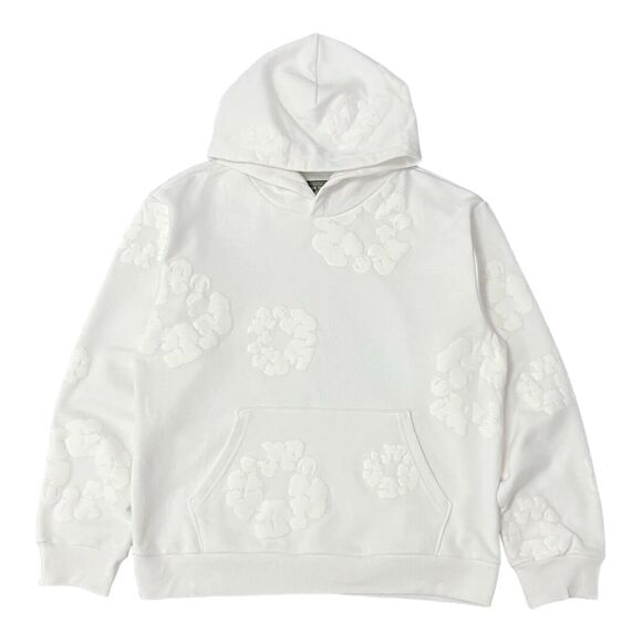 DENIM TEARS Other - DENIM TEARS THE “COTTON WREATH” SWEATSHIRT HOODIE WHITE SIZE XXL